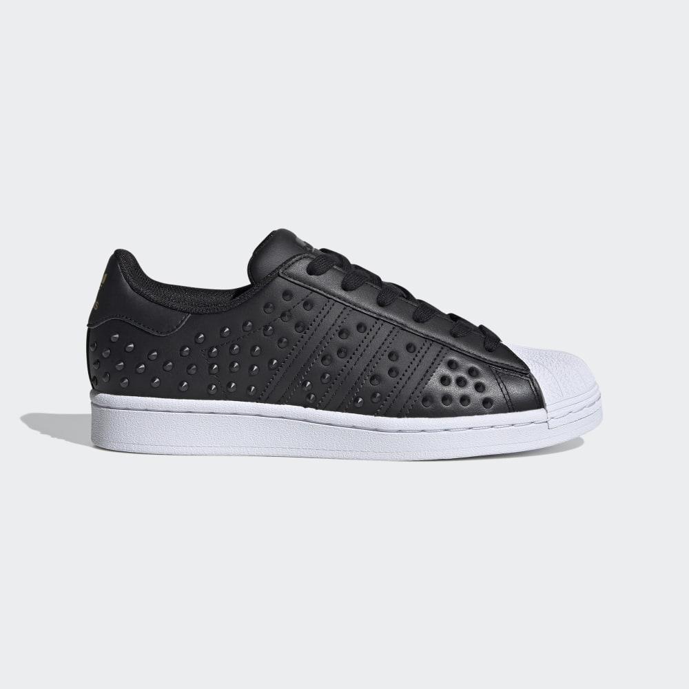 Originals Adidas Superstar Dama Romania - Albi/Negrii/Aurii Metal FV3398